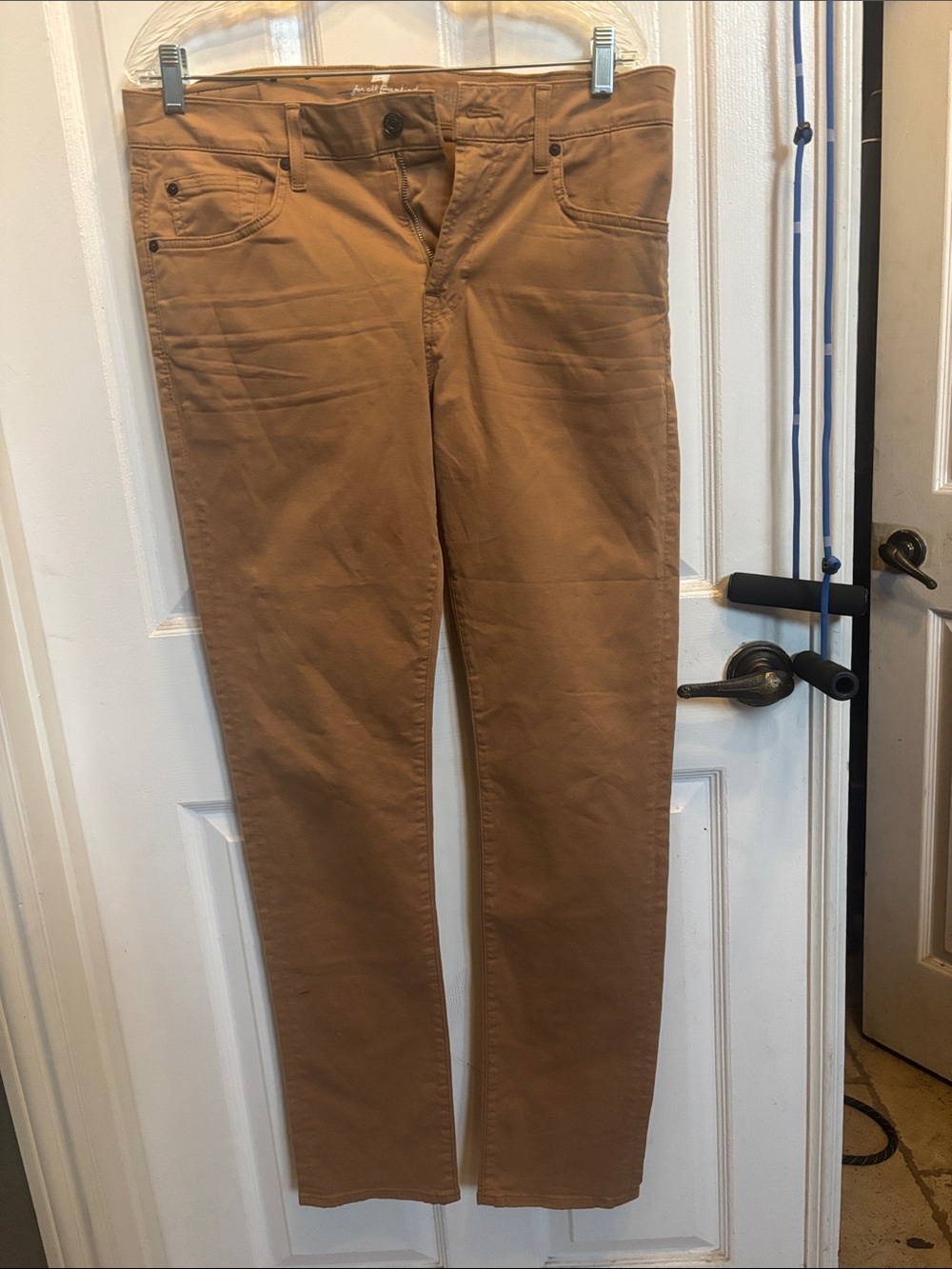 7 For All Mankind Slim  Adrien’s cut twill